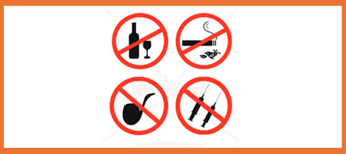 Política de no uso de Alcohol, Drogas y Tabaco